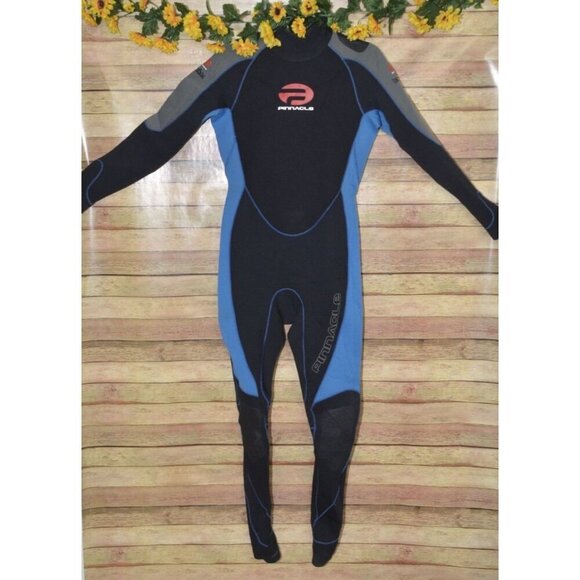 Pinnacle BREAKER Men Size L 3mm Full Scuba Diving Surfing Wetsuit D0272 - Picture 2 of 12